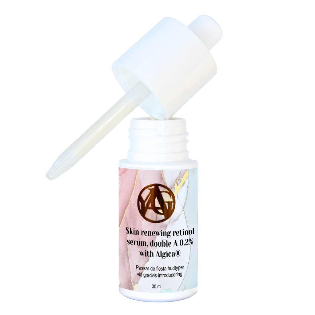 Skin renewing retinol serum  double A with Algica ® 0,2%