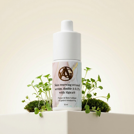 Skin renewing retinol serum double A with Algica ® 0,2%