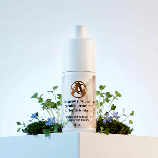 Gorgeous "all in" eye cream with caffeine & Algica®