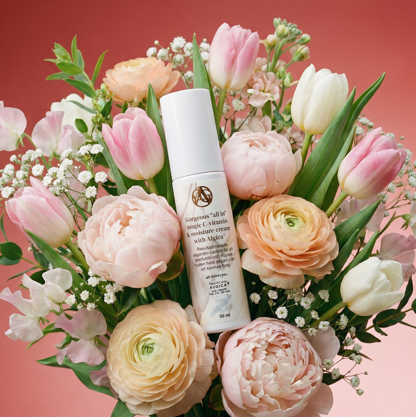 Gorgeous "all in" magic C-vitamin & moisture cream with Algica ® YAG Sweden