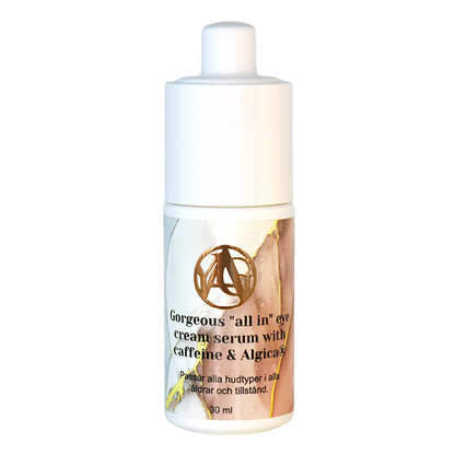 Gorgeous "all in" eye cream with caffeine & Algica®