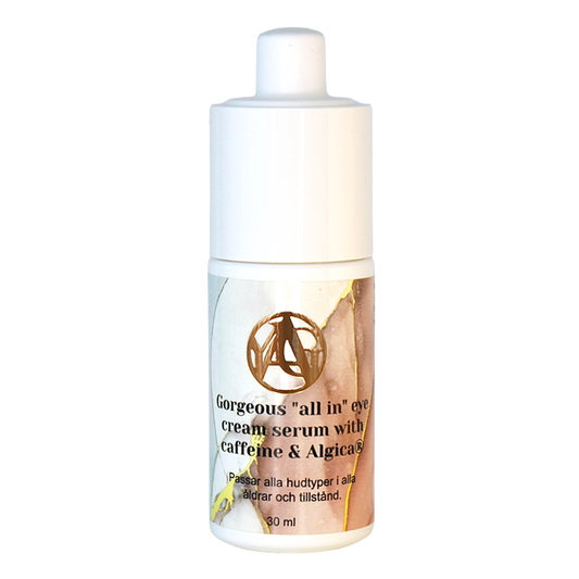 Gorgeous "all in" eye cream with caffeine & Algica®