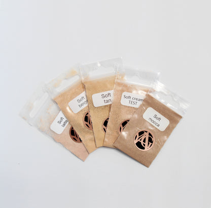 Mineral foundation TESTER