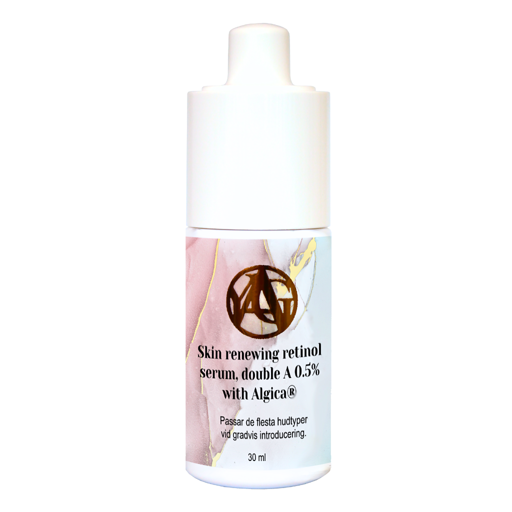 Skin renewing retinol serum double A with Algica ® 0,5%