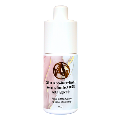 Skin renewing retinol serum double A with Algica ® 0,5%