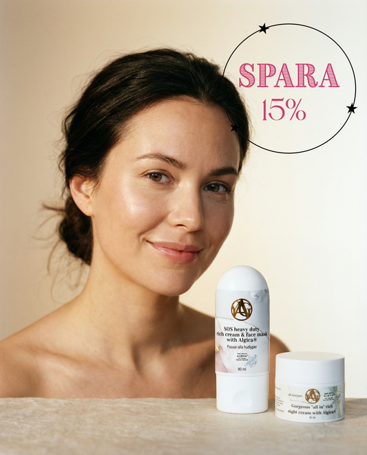 Torr och yttorr hy natt-kit SPARA 15% YAG Sweden